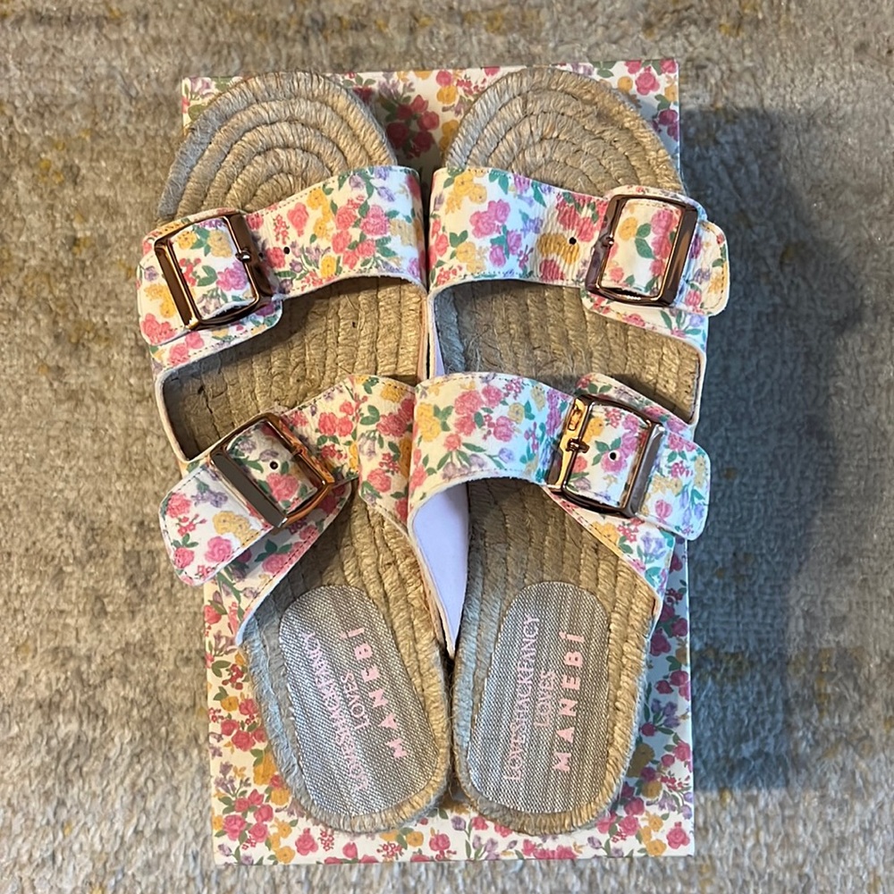 Love shack fancy Birkenstock (list $ OBO)